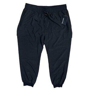 New Special Magic Women's Jogger Pants Elastic Waist Black Size 2XL